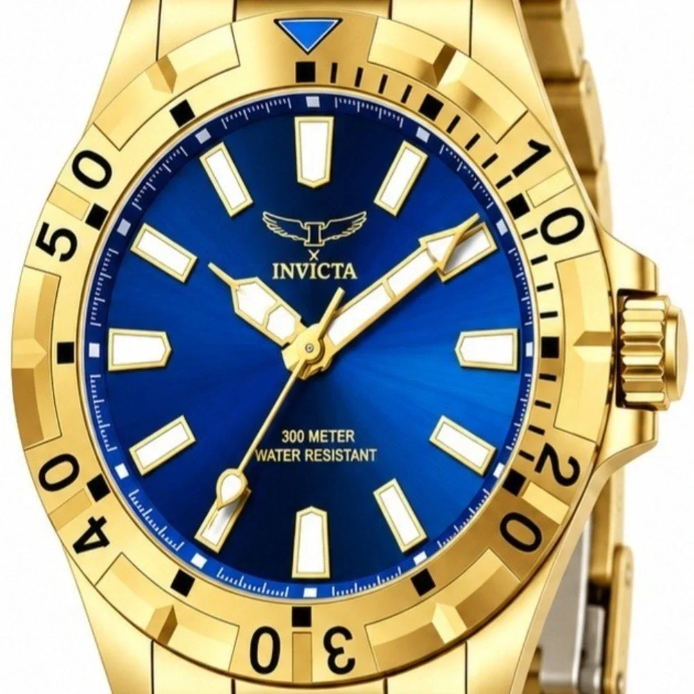 Invicta Specialty I by Invicta Men's Watch 42mm Gold Dive Case Included New